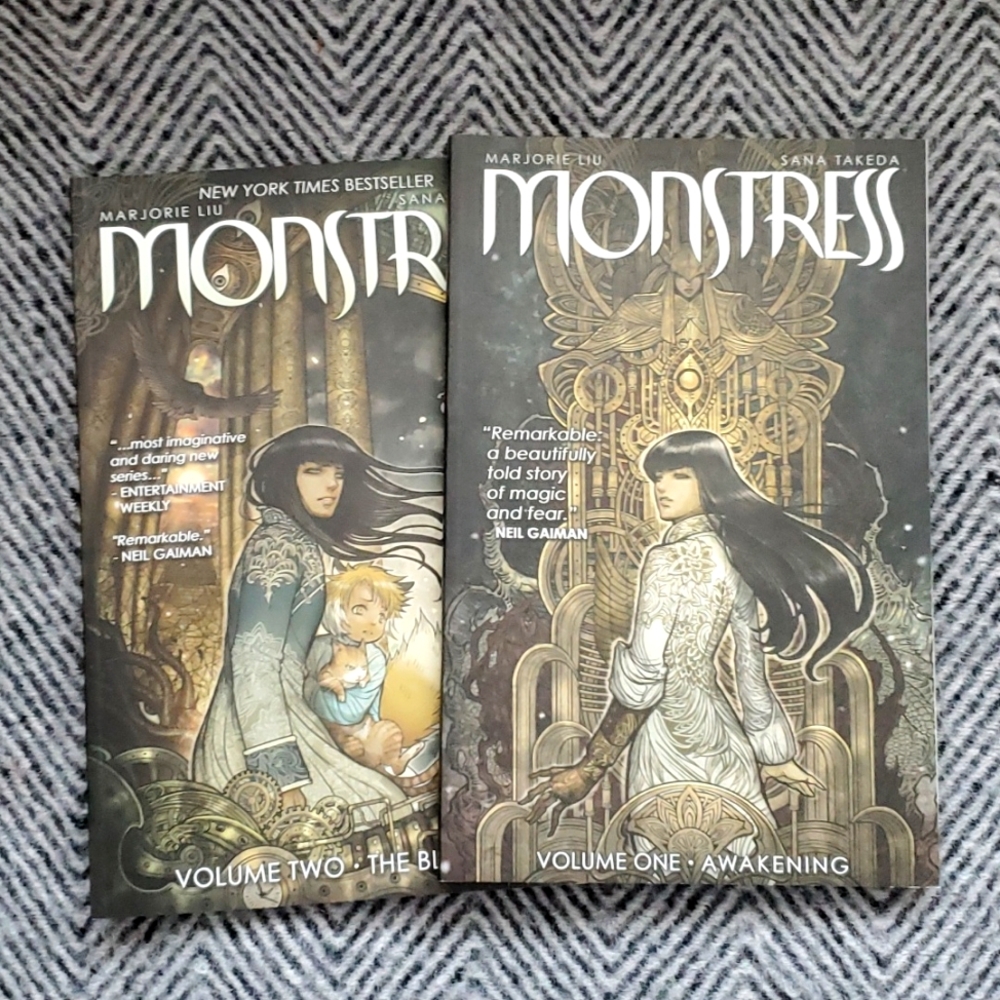 Monstress Book 1 & 2 Graphic Novel Set